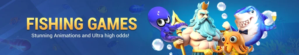 Interactive fishing game interface on ph646 online casino app